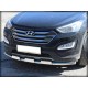 Защита переднего бампера 60 мм с накладками для Hyundai Santa Fe 2012-2016 артикул HSF12_1.4