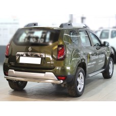 Защита заднего бампера 60 мм для Renault Duster 2015-2021