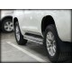Защита штатных порогов (под порог) 53 мм на Black Onyx для Toyota Land Cruiser Prado 150 2020-2023 артикул LCPR20_2BO