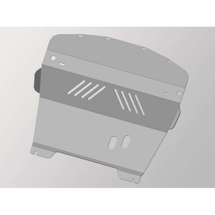 Защита картера ТСС алюминий 4 мм для Infiniti Q70 2015-2019 артикул ZKTCC00160