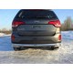 Защита заднего бампера уголки 60 мм для Kia Sorento 2012-2020 артикул KIASOR12-09