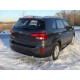 Защита заднего бампера уголки 60 мм для Kia Sorento 2012-2020 артикул KIASOR12-09