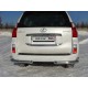 Защита задняя двойные уголки 76-42 мм для Lexus GX460 2010-2013 артикул LEXGX460-04