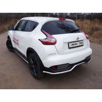 Защита заднего бампера 42 мм для Nissan Juke 2014-2018
