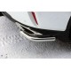 Защита задняя уголки 60 мм для Lexus RX-200t/350/450h 2015-2023 артикул LEXRX200t15-11