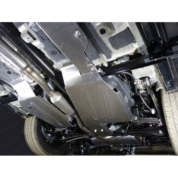 Комплект защиты ТСС алюминий 4 мм для Mitsubishi Eclipse Sport 2018-2023 артикул ZKTCC00347K
