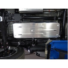 Защита бака ТСС алюминий 4 мм для Mitsubishi L200/Fiat Fullback 2015-2019