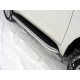 Защита штатных порогов 42 мм для Toyota Land Cruiser Prado 150 2017-2023 артикул TOYLC15017-05