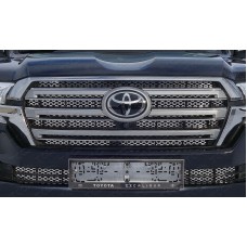 Решетка радиатора верхняя лист для Toyota Land Cruiser 200 Excalibur 2017-2021