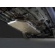 Защита бака ТСС алюминий 4 мм комплект 2 шт для Volkswagen Teramont 2018-2023 артикул ZKTCC00362