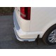 Защита заднего бампера уголки 60 мм для Volkswagen Multivan/Caravelle 2009-2015 для Volkswagen Multivan/Caravelle 2009-2015