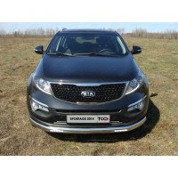 Накладка решётки радиатора 16 мм для Kia Sportage 2010-2015