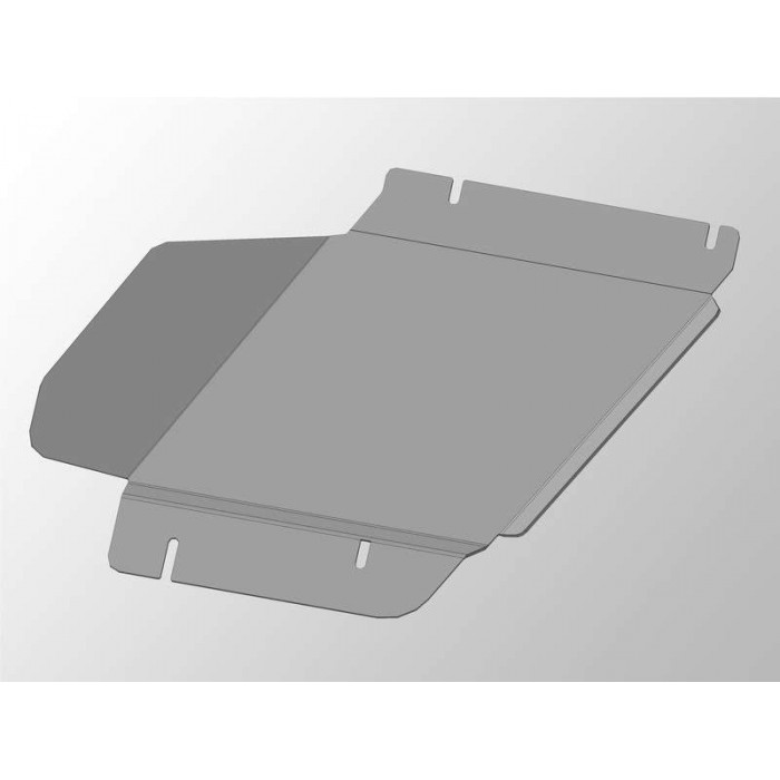 Защита раздатки ТСС алюминий 4 мм для Cadillac Escalade/Chevrolet Tahoe 2015-2023 артикул ZKTCC00195