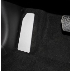 Накладка площадки левой ноги лист алюминий 4 мм для Chery Tiggo 7 Pro 2020-2023