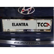 Рамка номерного знака комплект для Hyundai Elantra Любые