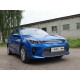 Решетка радиатора верхняя лист для Kia Rio 2018-2020 артикул KIARIO17-15