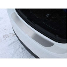 Накладка на задний бампер шлифованный лист  для Mazda 6 2015-2023