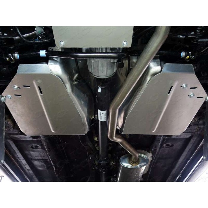 Защита бака ТСС алюминий 4 мм для Nissan Murano 2016-2022 артикул ZKTCC00204