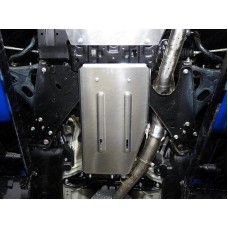 Защита КПП ТСС алюминий 4 мм для Subaru XV 2017-2023
