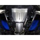 Защита КПП ТСС алюминий 4 мм для Subaru XV 2017-2023 артикул ZKTCC00319