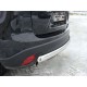 Защита заднего бампера овальная 75х42 мм для Mazda CX-5 2011-2015 артикул MAZCX512-05
