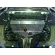 Защита картера ТСС алюминий 4 мм для Suzuki SX4 new/Vitara 2013-2023 артикул ZKTCC00057