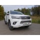 Защита передняя Кенгурятник 76 мм для Toyota Hilux 2015-2020 артикул TOYHILUX15-05