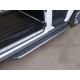 Порог алюминиевый ТСС с накладкой правый серебристый 1720 мм для Ford Transit 2014-2023 артикул FORTRAN16-07SL