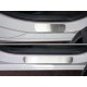 Накладки на пороги шлифованный лист  для Hyundai i40 2011-2019 артикул HYUNI4016-03