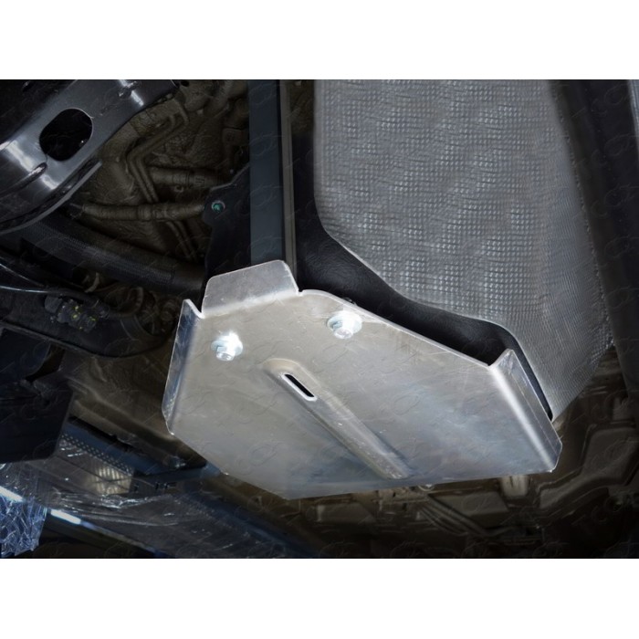 Защита бака ТСС алюминий 4 мм для Hyundai Tucson/Kia Sportage 2015-2022 артикул ZKTCC00172