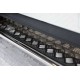Пороги с площадкой алюминиевый лист 42 мм для Lexus RX-200t/350/450h 2015-2023 артикул LEXRX200t15-06