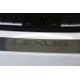 Накладка на задний бампер лист шлифованный надпись Lexus для Lexus RX F-Sport 2015-2023 артикул LEXRX200tFS15-12