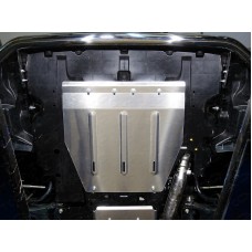 Защита картера ТСС алюминий 4 мм для Subaru XV 2017-2023