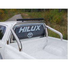Защита кузова и заднего стекла с фарой  для Toyota Hilux/Hilux Black Onyx 2015-2023