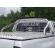 Защита кузова пикапа и заднего стекла с фарой 75х42 мм  для Toyota Hilux/Hilux Black Onyx 2015-2023 артикул TOYHILUX15-42