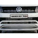 Накладка решётки радиатора нижняя лист для Volkswagen Amarok 2016-2023 артикул VWAMAR17-02
