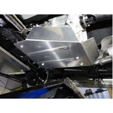 Защита раздаточной коробки ТСС алюминий 4 мм для Volkswagen Amarok 2016-2023