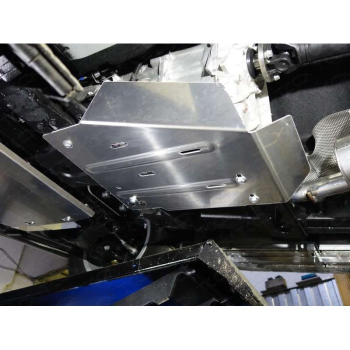 Защита раздаточной коробки ТСС алюминий 4 мм для Volkswagen Amarok 2016-2023 артикул ZKTCC00210