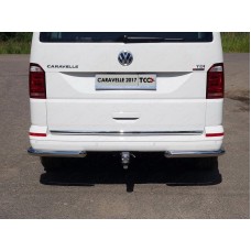 Защита задняя уголки 60 мм для Volkswagen Caravelle T6 2015-2023