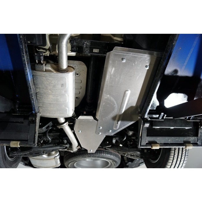 Защита бака ТСС алюминий 4 мм для Hyundai Santa Fe 2021-2023