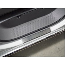 Накладки на передние пороги шлифованные 4 шт для Hyundai Staria 2021-2022