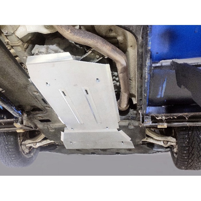 Защита АКПП и раздаточной коробки ТСС алюминий 4 мм на 4WD для Genesis G80 2016-2020