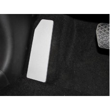 Накладка площадки левой ноги (лист алюминий) 4 мм	 на 3.0 для Isuzu D-MAX 2019-2023