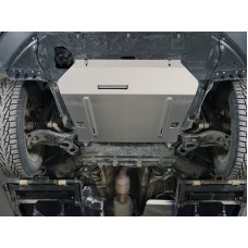 Защита картера и КПП ТСС алюминий 4 мм на 4WD 1.5 для Geely Atlas Pro 2021-2023