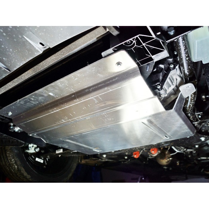 Защита картера и КПП ТСС алюминий 4 мм на 4WD 2.0 для Exeed VX 2021-2023