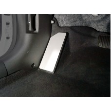 Накладка площадки левой ноги (лист алюминий) 4 мм для Hyundai Elantra 2019-2021