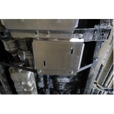 Защита раздаточной коробки ТСС алюминий 4 мм на 4WD 2.0 для JAC T6 2021-2023