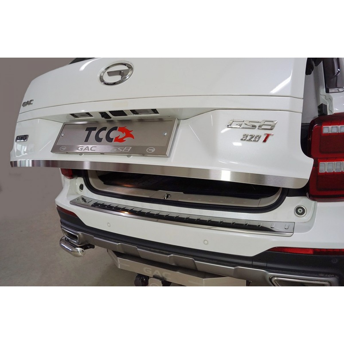Накладка на заднюю дверь шлифованная на 4WD на 4WD для Gac GS8 2021 ...