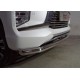 Защита переднего бампера 76,1 мм для Mitsubishi Pajero Sport 2021-2023