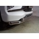 Защита передняя двойная 76,1-60,3 мм для Mitsubishi Pajero Sport 2021-2023